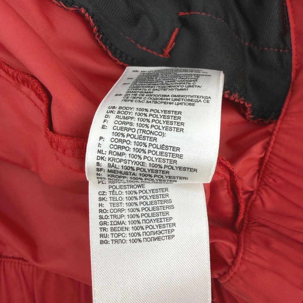 Adidas Golf Windshirt Jacket Mens XL Red 1/4 Zip Pockets Short Sleeve Waterford - Picture 11 of 13
